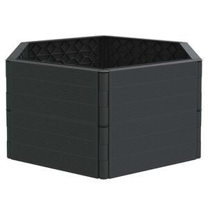 vidaXL Zahradn&iacute; truhl&iacute;k antracitov&yacute; PP