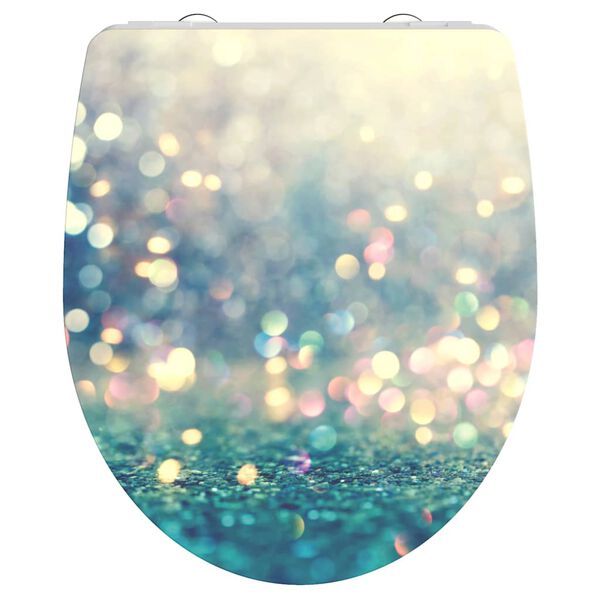 SCH&Uuml;TTE WC prk&eacute;nko se soft-close mechanismem leskl&eacute; MAGIC LIGHT