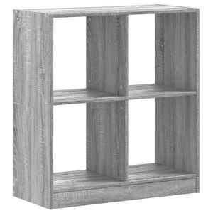vidaXL Knihovna &scaron;ed&aacute; sonoma 68,5 x 32 x 75 cm kompozitn&iacute; dřevo