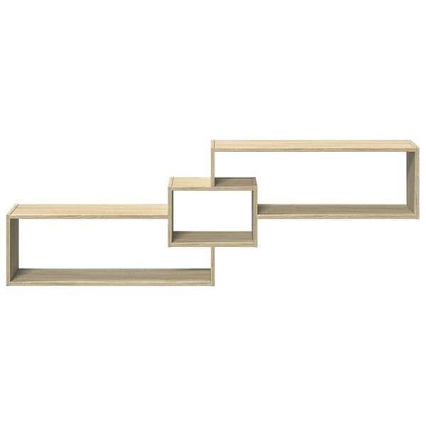 vidaXL N&aacute;stěnn&aacute; skř&iacute;ňka 158 x 18 x 53 cm dub sonoma kompozitn&iacute; dřevo