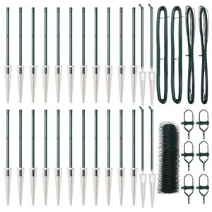 vidaXL Plotov&yacute; sloupek. Zelen&aacute;