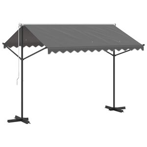 vidaXL Volně stoj&iacute;c&iacute; mark&yacute;za &Scaron;ed&aacute; 3 x 3 m Polyester