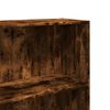 vidaXL Knihovna kouřov&yacute; dub 60 x 30 x 189 cm kompozitn&iacute; dřevo