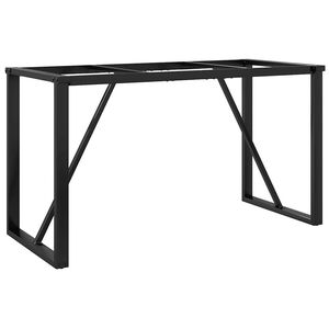 vidaXL Nohy k j&iacute;deln&iacute;mu stolu O r&aacute;m 120 x 60 x 73 cm ocel