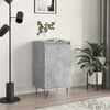 vidaXL Př&iacute;born&iacute;k betonově &scaron;ed&yacute; 40 x 35 x 70 cm kompozitn&iacute; dřevo