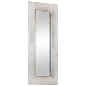 vidaXL Zrcadlo s kovov&yacute;m r&aacute;mem 110 x 50 cm kov