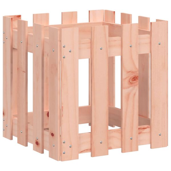 vidaXL Zahradn&iacute; truhl&iacute;k plotov&yacute; design 40x40x40 cm masivn&iacute; douglaska