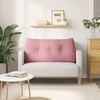 vidaXL Pol&scaron;t&aacute;ř na z&aacute;da Růžov&aacute; 120 x 24 x 50 cm samet