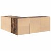 vidaXL Rohov&aacute; skř&iacute;ňka kouřov&yacute; dub 200 x 40 x 45 cm kompozitn&iacute; dřevo
