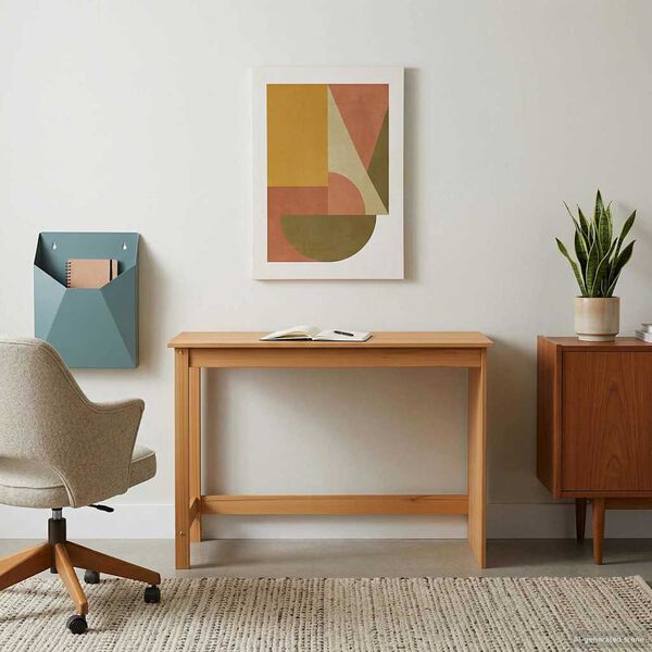 vidaXL Stůl Medov&aacute; hněd&aacute; 112 x 50 x 75 cm Masivn&iacute; borovicov&eacute; dřevo