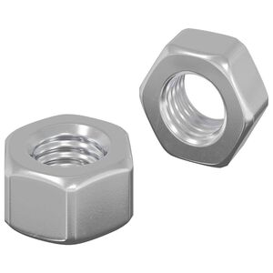 vidaXL Hex ka&scaron;tanov&eacute; matice 2 pcs Stř&iacute;brn&aacute; m8 Kov
