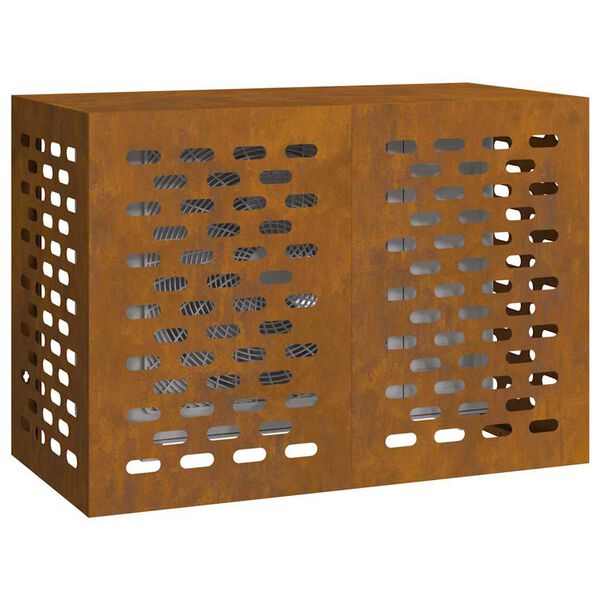 vidaXL Ochrana klimatizace Rezav&aacute; 100 x 50 x 70 cm