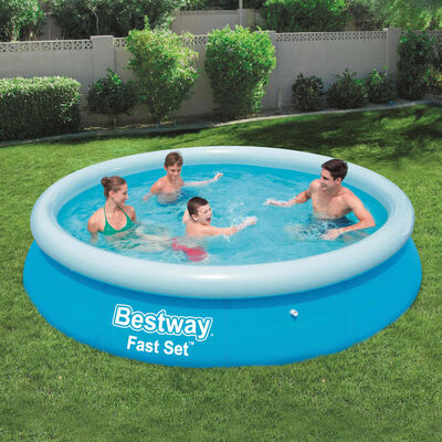 Bestway Nafukovací bazén Fast Set kulatý 366 x 76 cm 57273