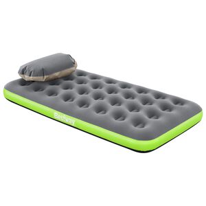 Bestway Vzduchov&aacute; matrace 1m&iacute;stn&yacute; 188 x 99 x 22 cm &Scaron;ed&aacute; a zelen&aacute;