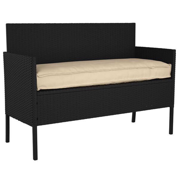 vidaXL Sada polštářů na paletu 2 pcs Béžová 150 x 40 x 8 cm