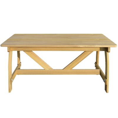 vidaXL Zahradní stůl 150 x 74 x 75 cm impregnované borové dřevo