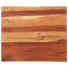 vidaXL Stoln&iacute; deska masivn&iacute; ak&aacute;ciov&eacute; dřevo 25&ndash;27 mm 60 x 70 cm
