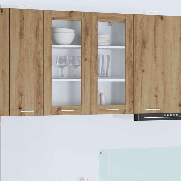 vidaXL Z&aacute;věsn&aacute; skř&iacute;ňka Artisanov&yacute; dub 80 x 31 x 80 cm kompozitn&iacute; dřevo