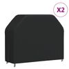 vidaXL Kryc&iacute; plachty na gril 2 ks 162 x 61 x 122 cm 420D oxford