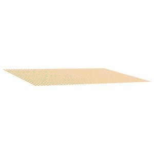 vidaXL N&aacute;hradn&iacute; l&aacute;tka na mark&yacute;zu Žlut&aacute; a b&iacute;l&aacute; 250 x 200 cm Polyester