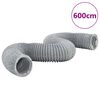 vidaXL Ventilačn&iacute; potrub&iacute; PVC 6 m &Oslash; 12,5 cm
