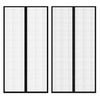 vidaXL Z&aacute;věs do dveř&iacute; proti hmyzu 210 x 100 cm magnetick&yacute; čern&yacute;