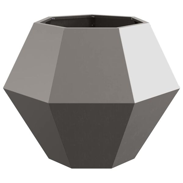 vidaXL Truhl&iacute;k Rezav&aacute; 75 x 75 x 60 cm Povětrnostně odoln&aacute; ocel