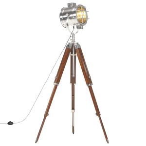 vidaXL Stojac&iacute; lampa na stativu masivn&iacute; mangovn&iacute;kov&eacute; dřevo 165 cm