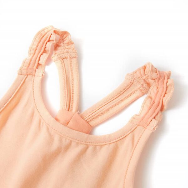 Dětské tílko světle oranžové 92