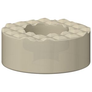 vidaXL Ochrany nohy židle 2 ks Transparentn&iacute; &Oslash; 15 x 16 mm PVC