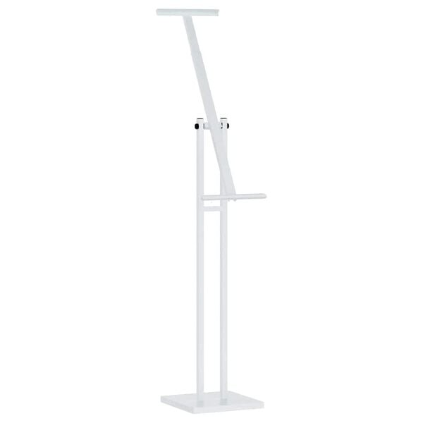 vidaXL St&aacute;nky pro veletrhy B&iacute;l&yacute; 26,5 x 26,5 x 150 cm Ocel