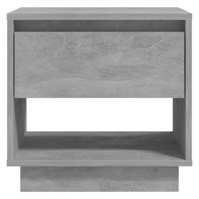 vidaXL Noční stolek betonově šedý 45 x 34 x 44 cm dřevotříska