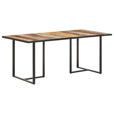 vidaXL Jídelní stůl 180 cm masivní recyklované dřevo