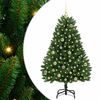 vidaXL Uměl&yacute; Skl&aacute;dac&iacute; V&aacute;nočn&iacute; Strom 150 LED Zelen&aacute; 150 cm PVC a ocel