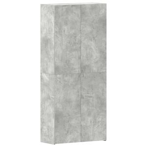 vidaXL Skř&iacute;ň na obuv 80 x 35.5 x 180 cm Kompozitn&iacute; dřevo &Scaron;ed&aacute;