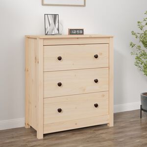 vidaXL Př&iacute;born&iacute;k 70 x 35 x 80 cm masivn&iacute; borov&eacute; dřevo