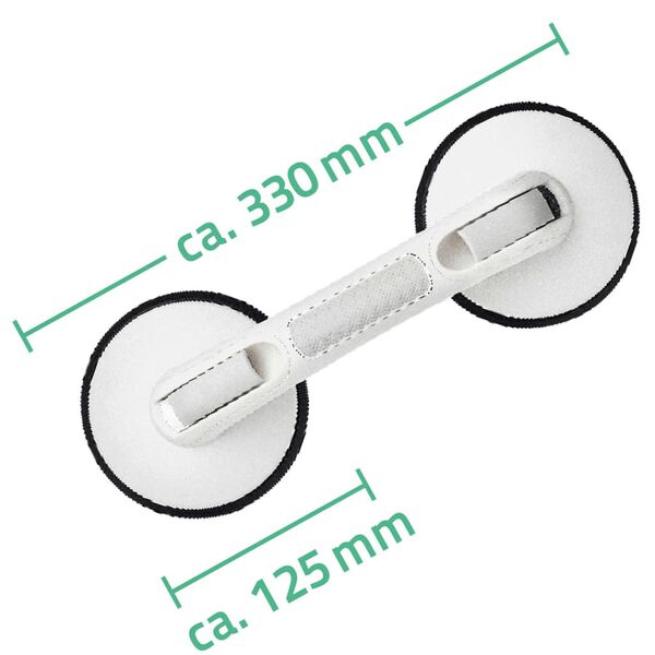 RIDDER Koupelnov&eacute; př&iacute;savn&eacute; madlo Premium 12,5 cm 80 kg A0243301