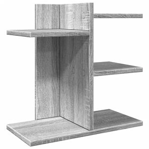 vidaXL Stoln&iacute; organiz&eacute;r &scaron;ed&yacute; sonoma 42 x 21,5 x 42 cm kompozitn&iacute; dřevo