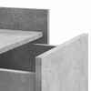 vidaXL Nočn&iacute; stolek betonově &scaron;ed&yacute; 45 x 50 x 65 cm kompozitn&iacute; dřevo