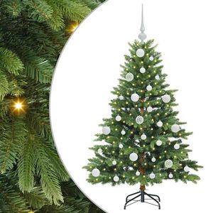 vidaXL Uměl&yacute; v&aacute;nočn&iacute; stromeček s stojanem Zelen&aacute; 120 cm PE a PVC