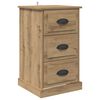 vidaXL Nočn&iacute; skř&iacute;ňka Artisanov&yacute; dub 39 x 39 x 67,5 cm Kompozitn&iacute; dřevo