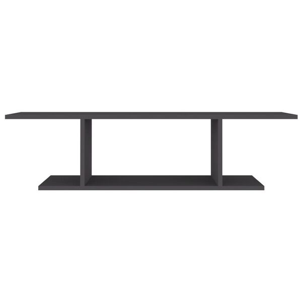 vidaXL Nástěnná TV skříňka šedá 103 x 30 x 26,5 cm