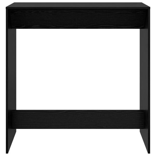 vidaXL Barov&yacute; stůl Čern&yacute; dub 102 x 50 x 103,5 cm kompozitn&iacute; dřevo