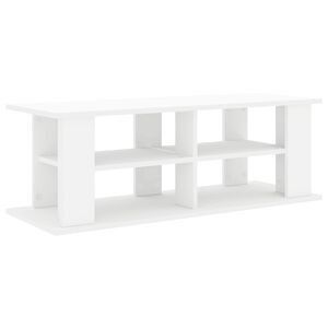 vidaXL Stojan na TV B&iacute;l&aacute; 96 x 35 x 33,5 cm