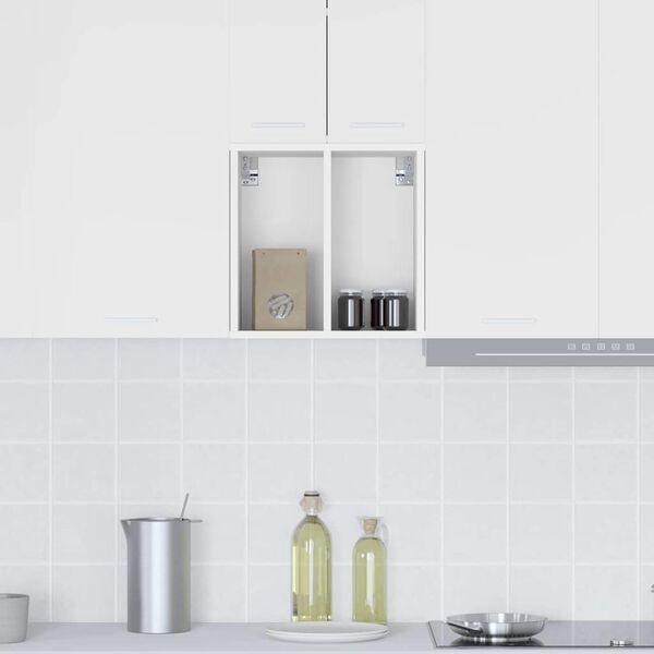 vidaXL Z&aacute;věsn&aacute; skř&iacute;ňka B&iacute;l&aacute; 40 x 29,5 x 40 cm kompozitn&iacute; dřevo