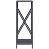 vidaXL Stojan na palivov&eacute; dřevo antracit Ocel v&aacute;lcovan&aacute; za studena
