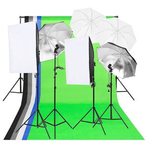 vidaXL Sada světel do fotoateli&eacute;ru