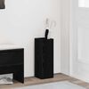 vidaXL Stojan na slunečn&iacute;ky s &uacute;loži&scaron;těm Čern&yacute; dub 20 x 20 x 55,5 cm