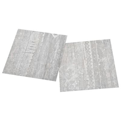 vidaXL Samolepicí podlahové desky 20 ks PVC 1,86 m² šedé