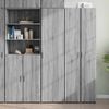 vidaXL Skř&iacute;ň highboard &scaron;ed&aacute; sonoma 45 x 42,5 x 185 cm kompozitn&iacute; dřevo